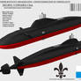Deliria Vandaria Class Nuclear Submarine