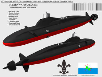 Deliria Vandaria Class Nuclear Submarine