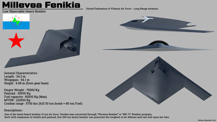 Millevea Fenikia- Stealth Bomber