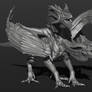 3 heads dragon (sculpt)