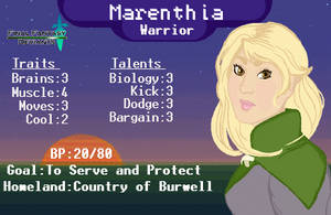 Marenthia RP Card