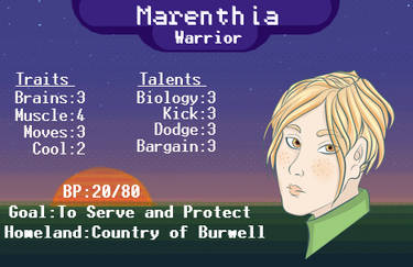 RP CARD: Marenthia