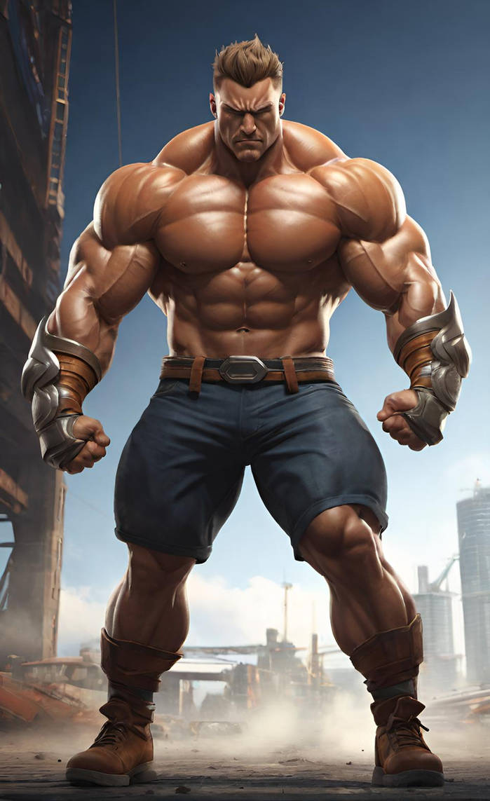 Muscular man hunk model buff (11) by MalerieVarquez on DeviantArt