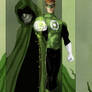 Green Lantern and Spectre