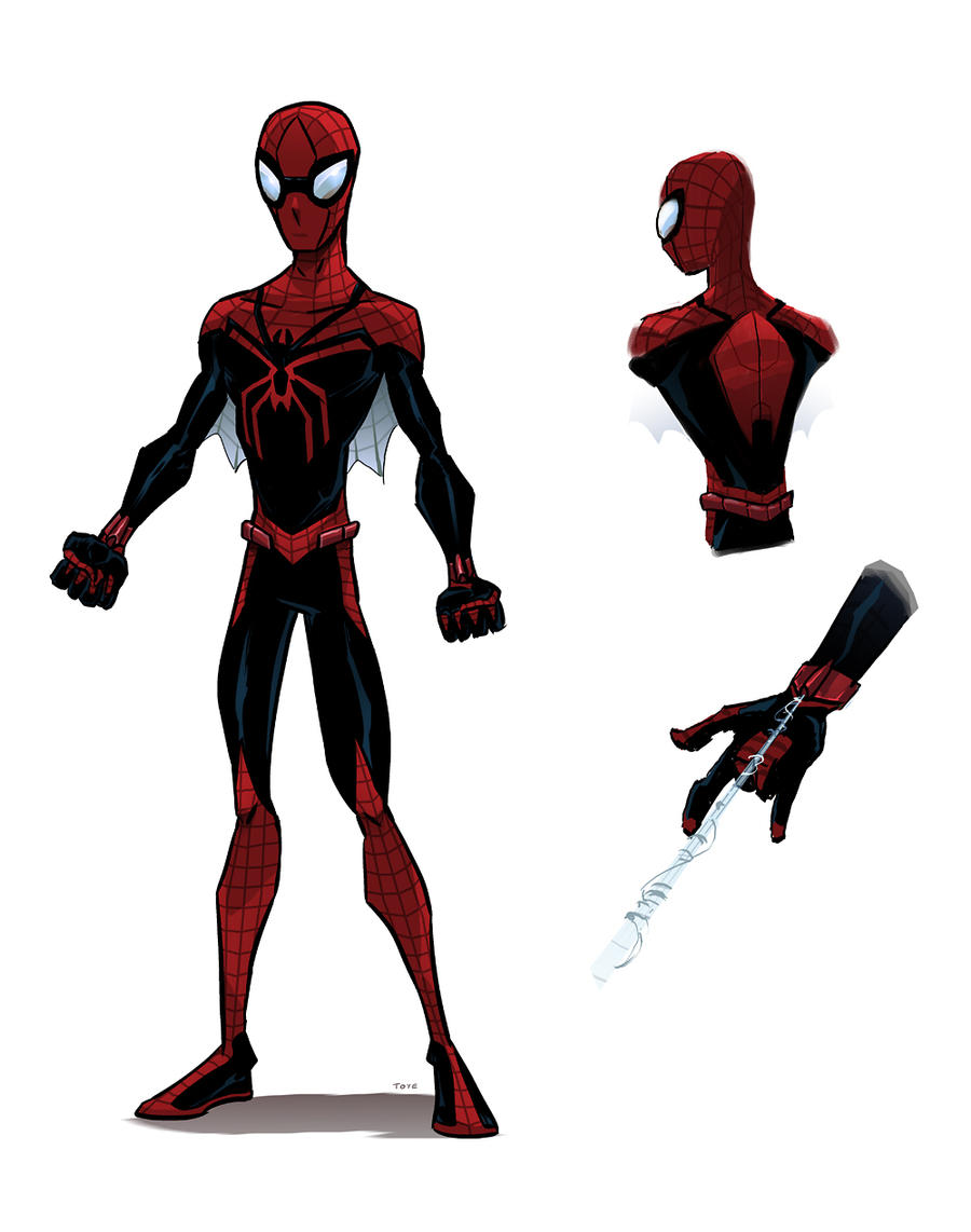 Project Rooftop Comic Spider-Man - Project rooftop by Toyebot on DeviantArt