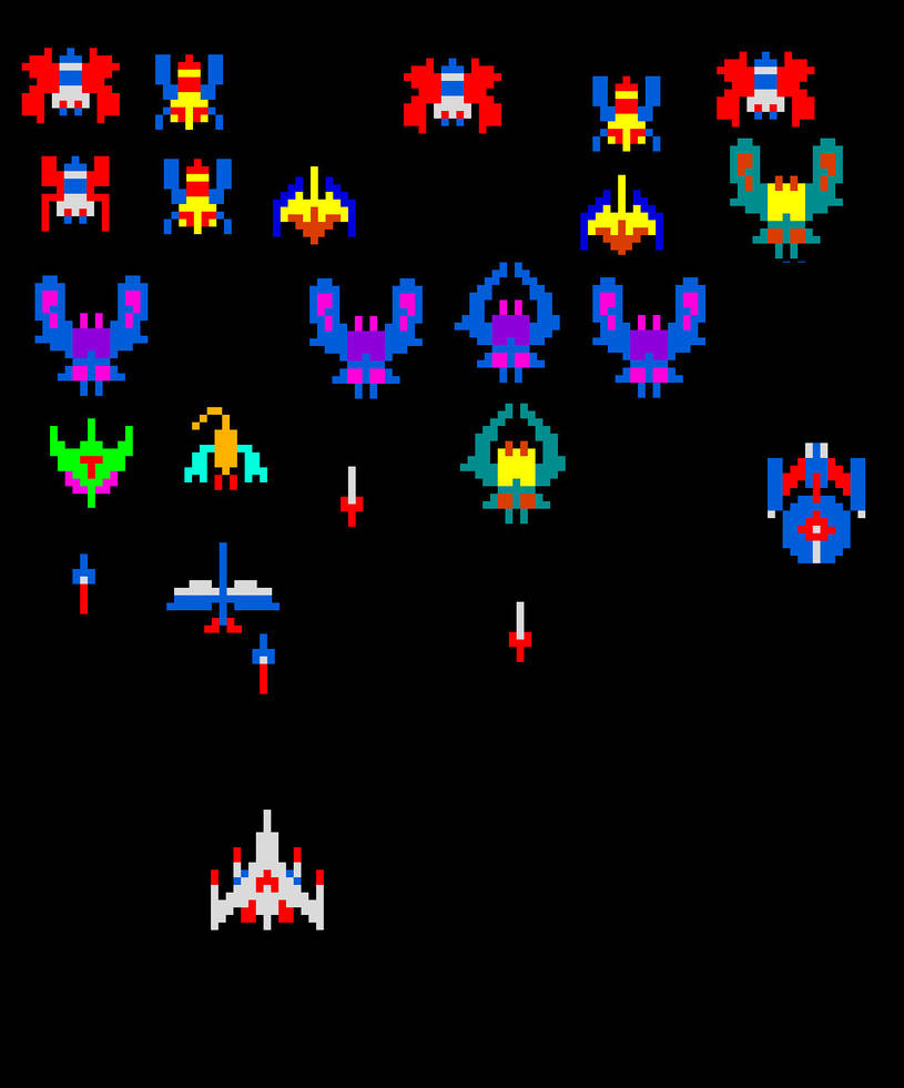 Galaga. by jimtim123 on DeviantArt