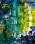 Mond ueber Bruessel by loew-art