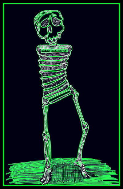 Accordian Skeleton by Little-Violet on DeviantArt
