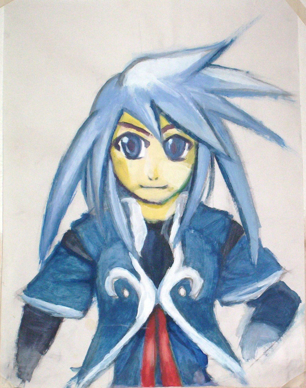 Rough portrait of Genis