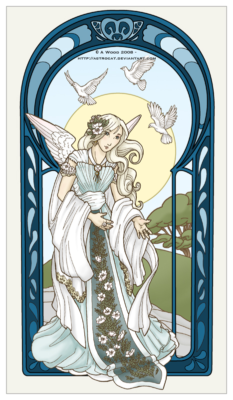 Aquamarine Angel