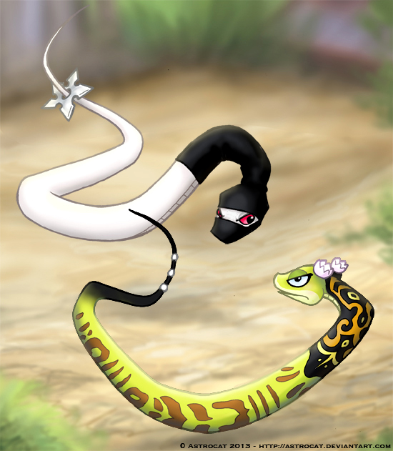 Viper Vs Ninja Snake