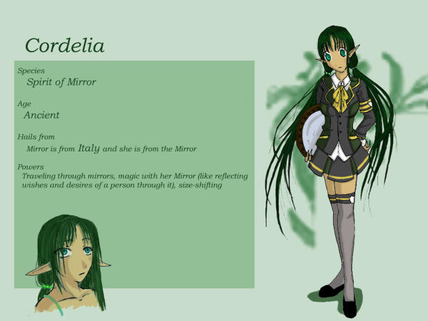Cordelia Ransom Character Sheet: Cordelia by Kurubby on DeviantArt