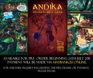 Andika Pre Order Advert