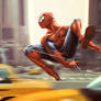 Spider-Man through Manhattan