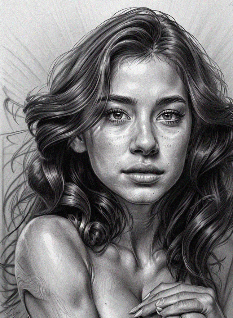 Pencil Drawing Of Beautiful Woman 3 by Artistic3vil on DeviantArt
