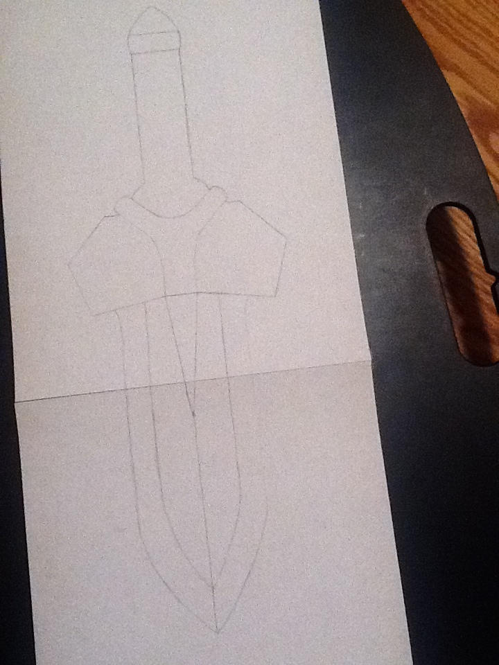 Dagger template by VideoGameMercenary on DeviantArt