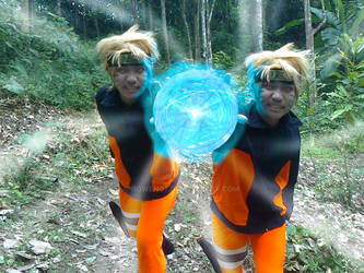 Uzumaki Naruto cosplay (Oodama Rasengan)