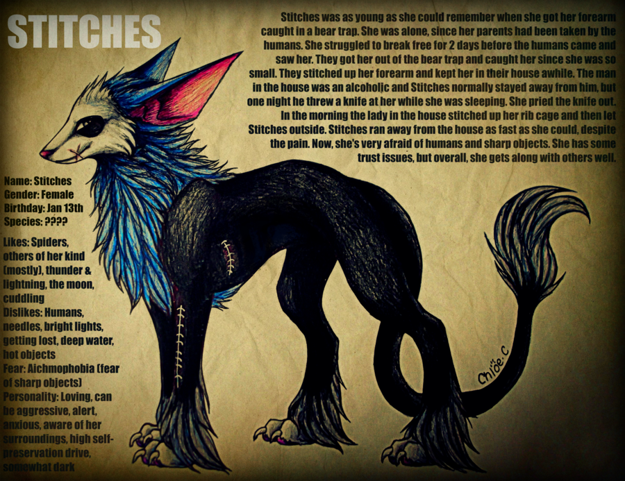 Stitches Reference Stitches Reference by 3passw0rd3 on DeviantArt