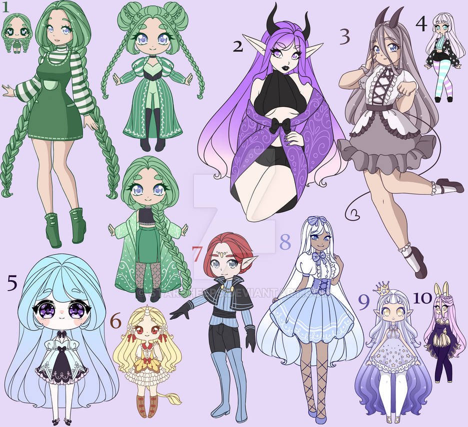 Minty-mango Oc resales (open) by StarSheeps on DeviantArt
