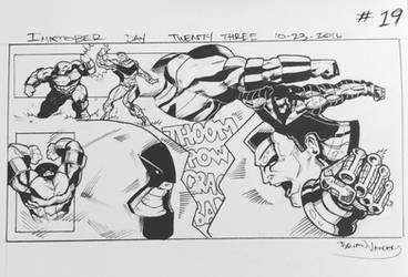 Inktober 2016 Day 23 X-Men story panel 19