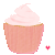 Pink Cupcake Icon