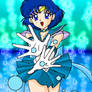 Sailor Mercury and Bubbles