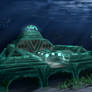 Minecraft Ocean Monument [14w25a snapshot]