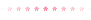 Simple Pink Star Divider by AlbinoSeaTurtle