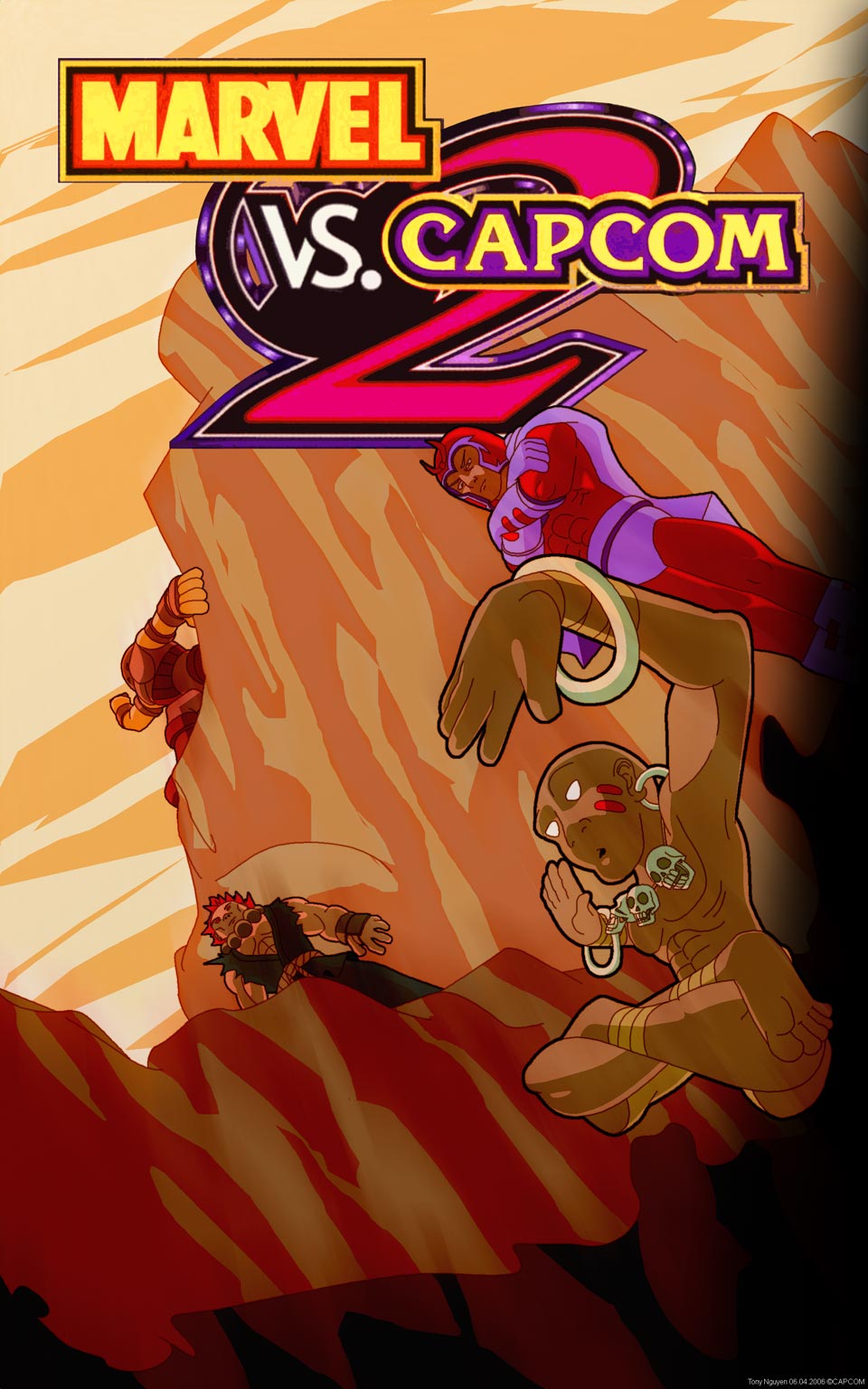 Capcom Cactus Marvel vs Capcom 2 Part 2 by Cuckooguy on DeviantArt