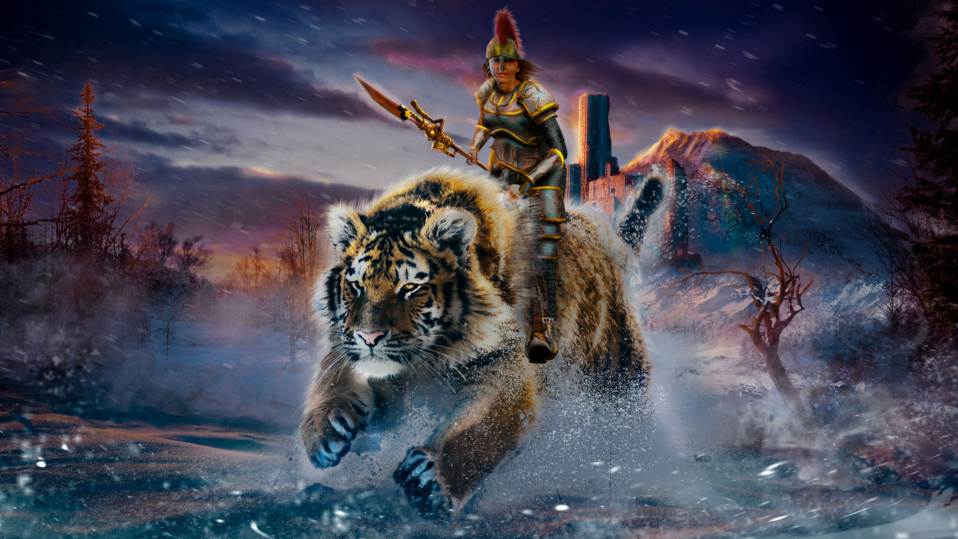 Tiger Riding Real Riding on tiger by mitrooo on DeviantArt