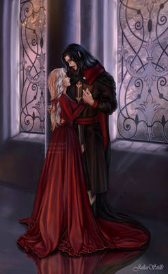Castlevania fanart | Vlad Tepes and Lisa Tepes