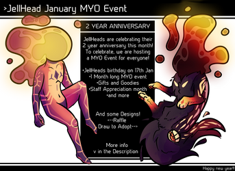 JellHead Anniversary MYO Event | CLOSED by MWINS