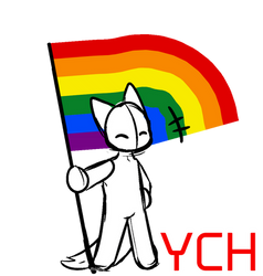 Flag with Pride | YCH | Open