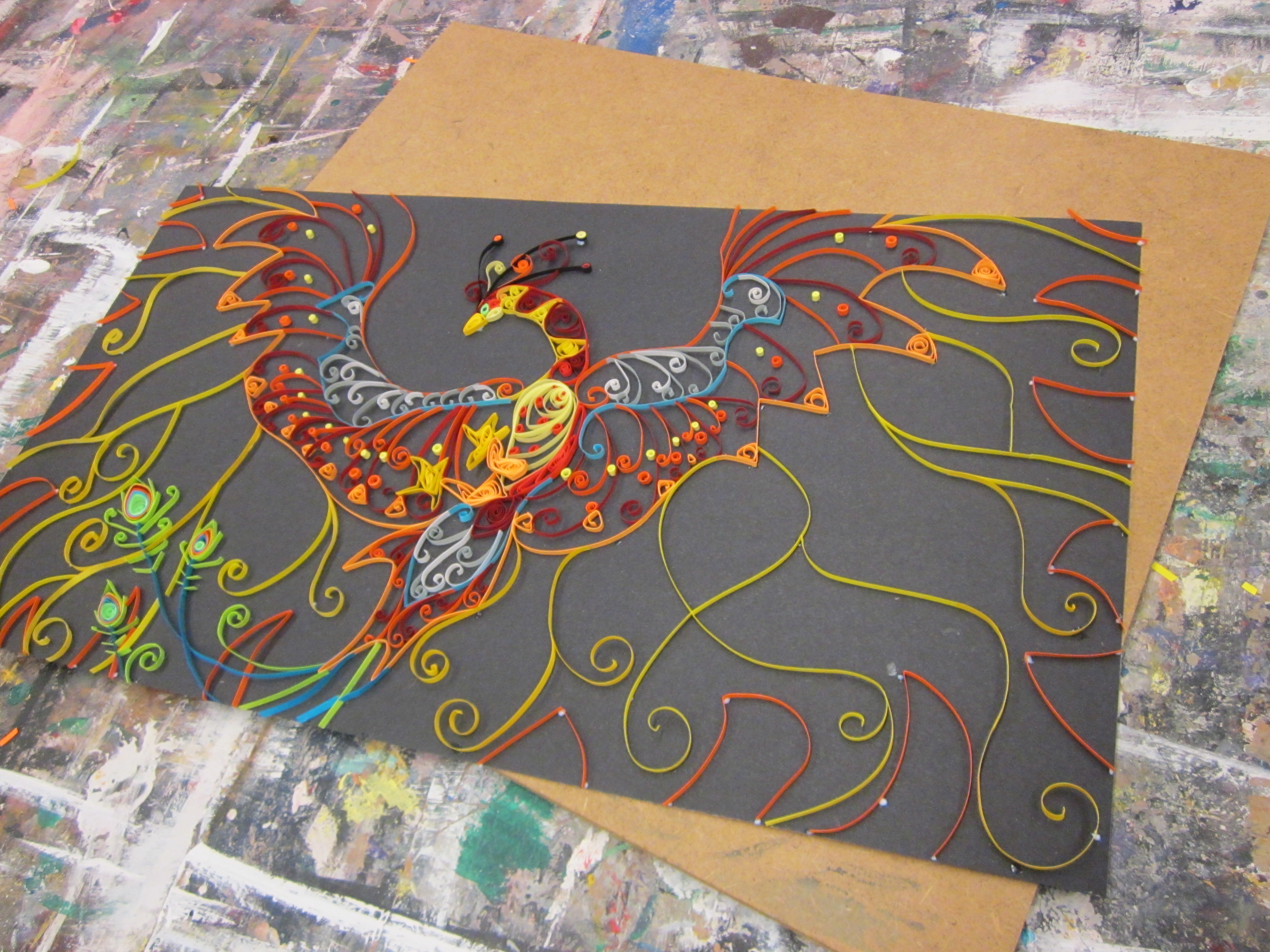 Sacred Fire- A Quilling Project