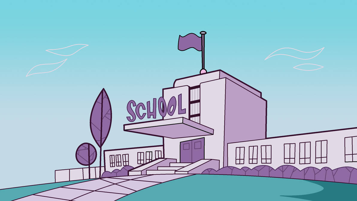 Dimpy School Dimmsdale Elementary Retraced + NTSC Colors by CelcoLevi2001 on DeviantArt
