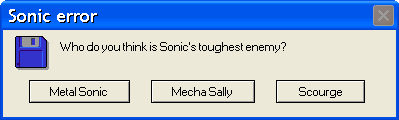 Sonic's toughest enemy