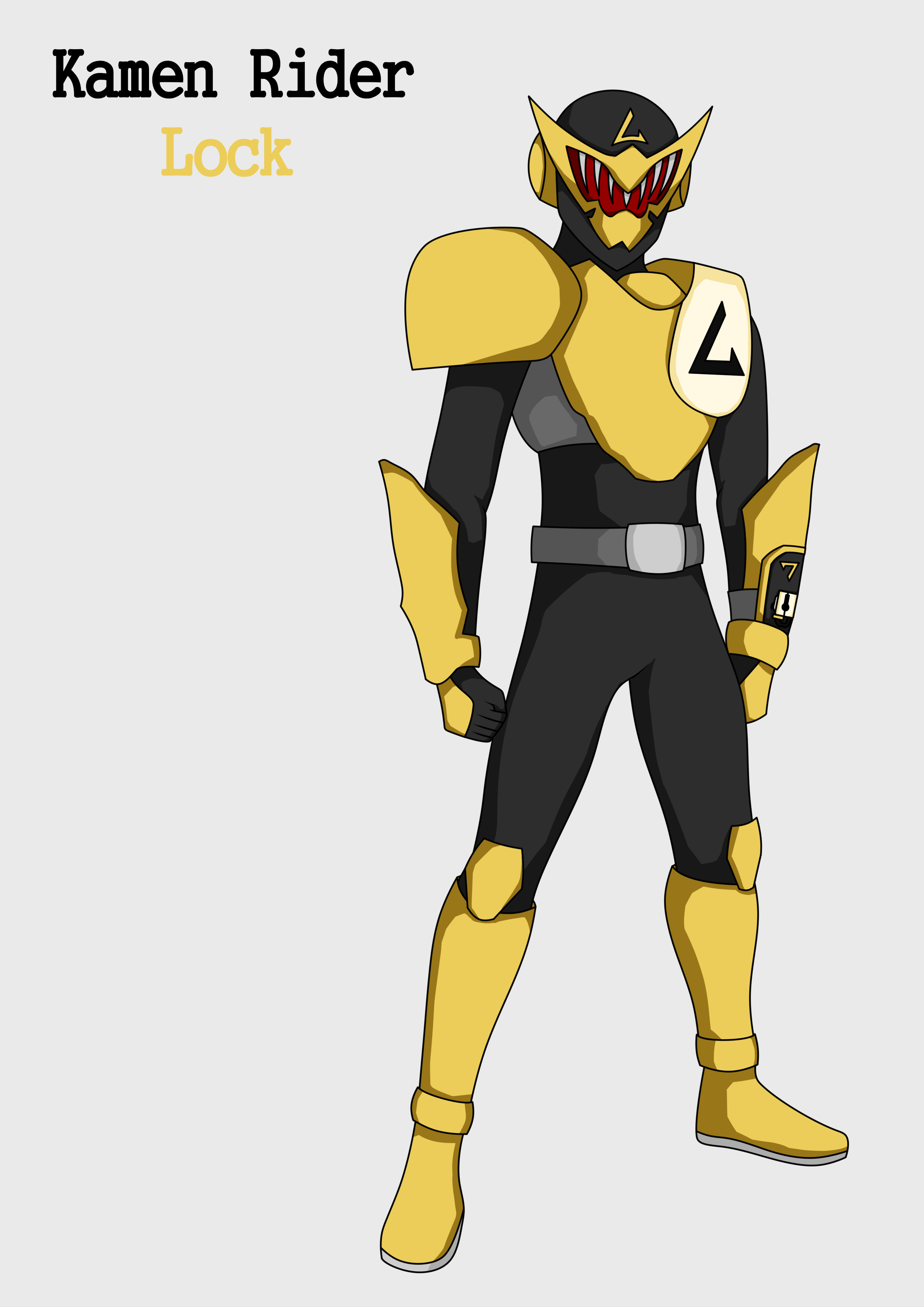 Kamen Rider Lock Kamen Rider Lock by SolarUNite on DeviantArt