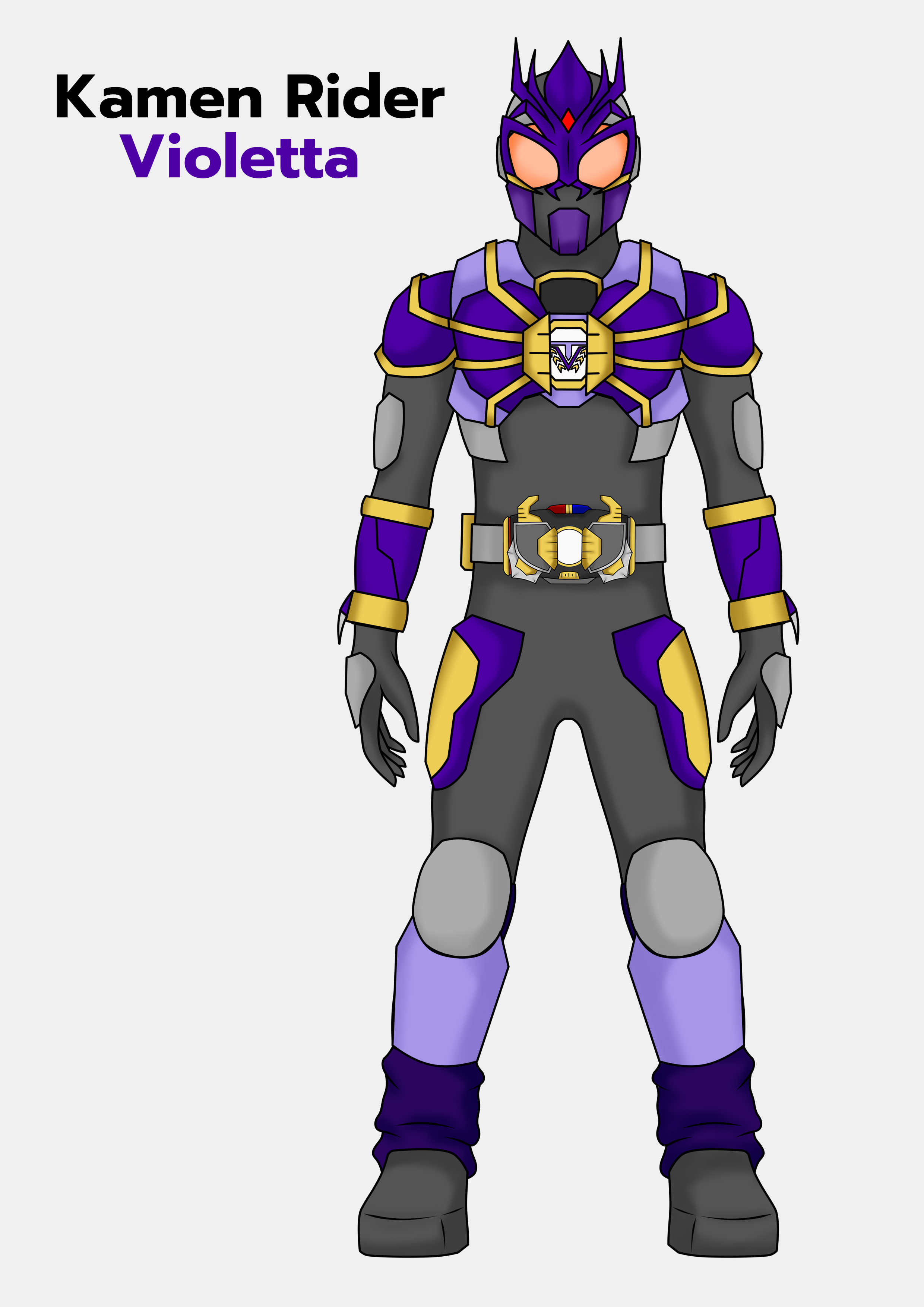 Kamen Rider Violetta by SolarUNite on DeviantArt