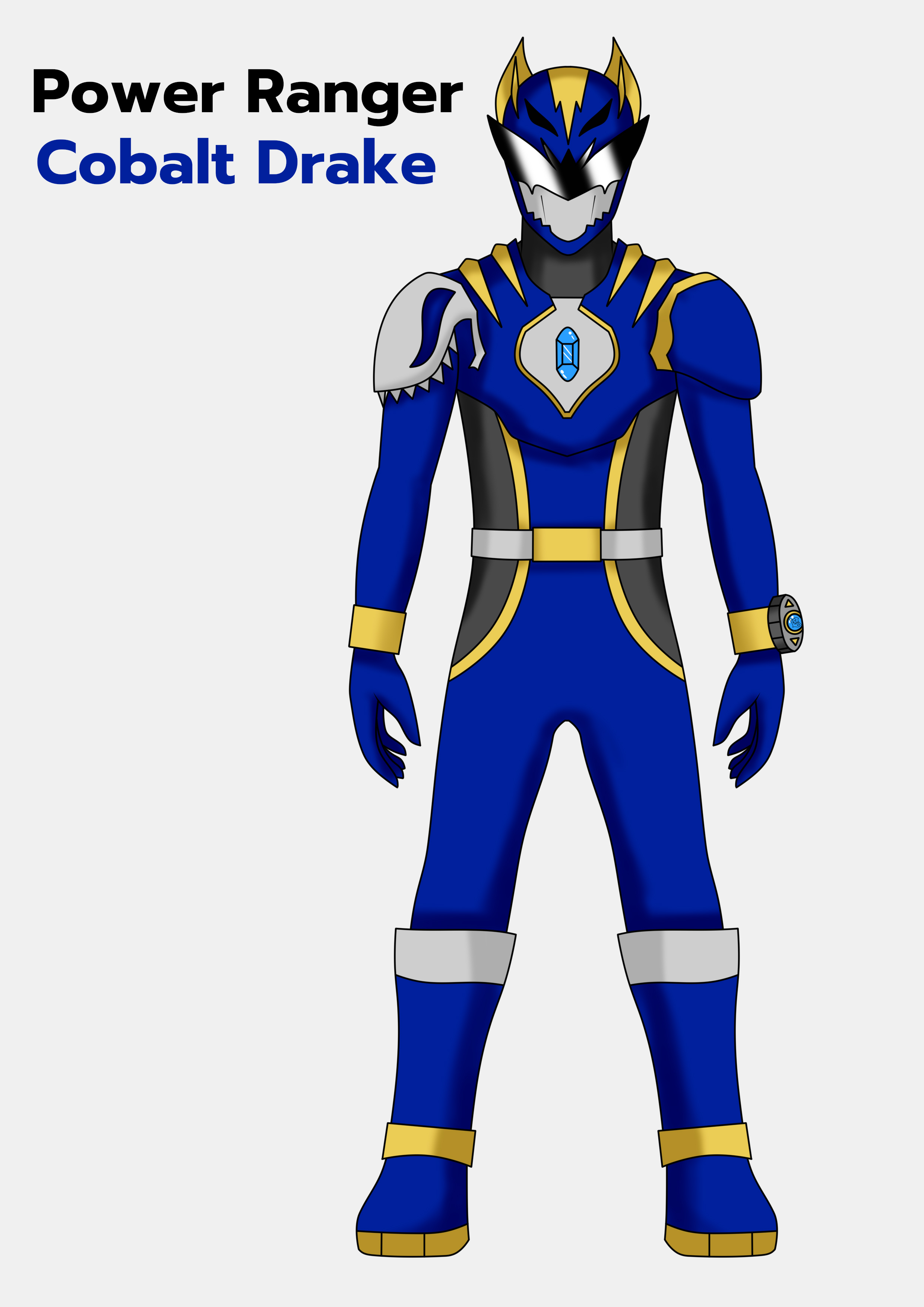 Cobalt Rpm Ranger Cobalt Drake - Power Rangers : Dragon Soul by SolarUNite on DeviantArt