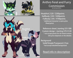 Commission info 2021 - Furry : Simple (Moved)