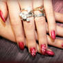 Flower Gel Nails