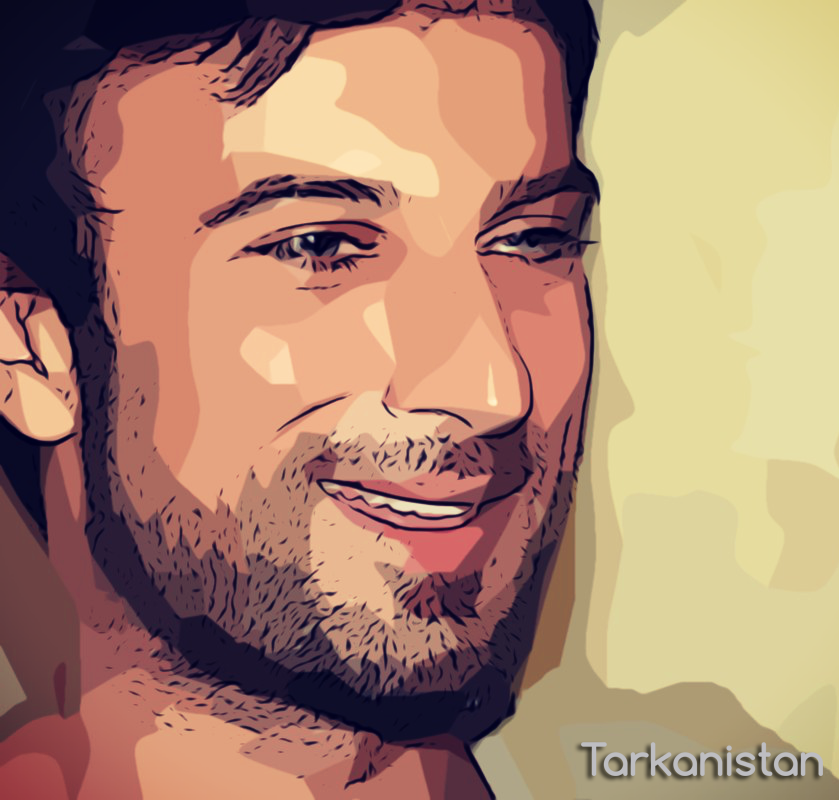 Tarkan | Happy Face | Cartoon Drawing