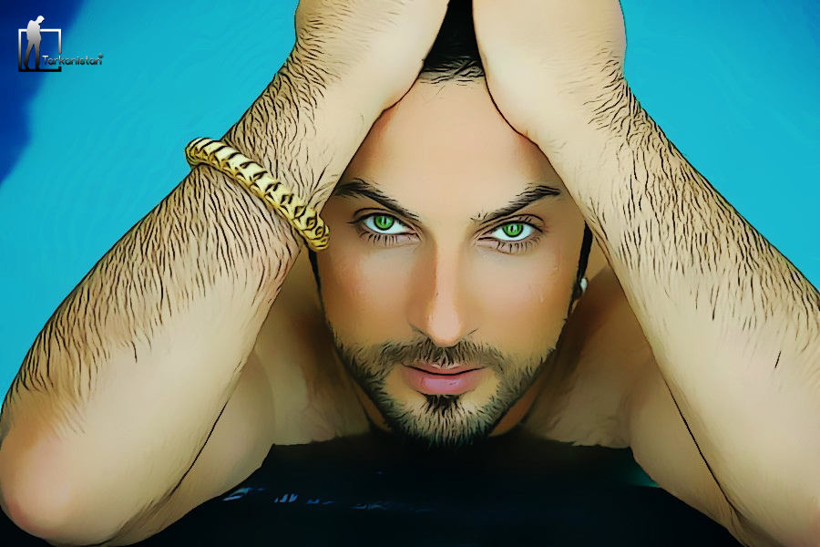 Tarkan | Poolside | Cartoon Image Design