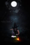 la sorciere d'halloween by Creamydigital