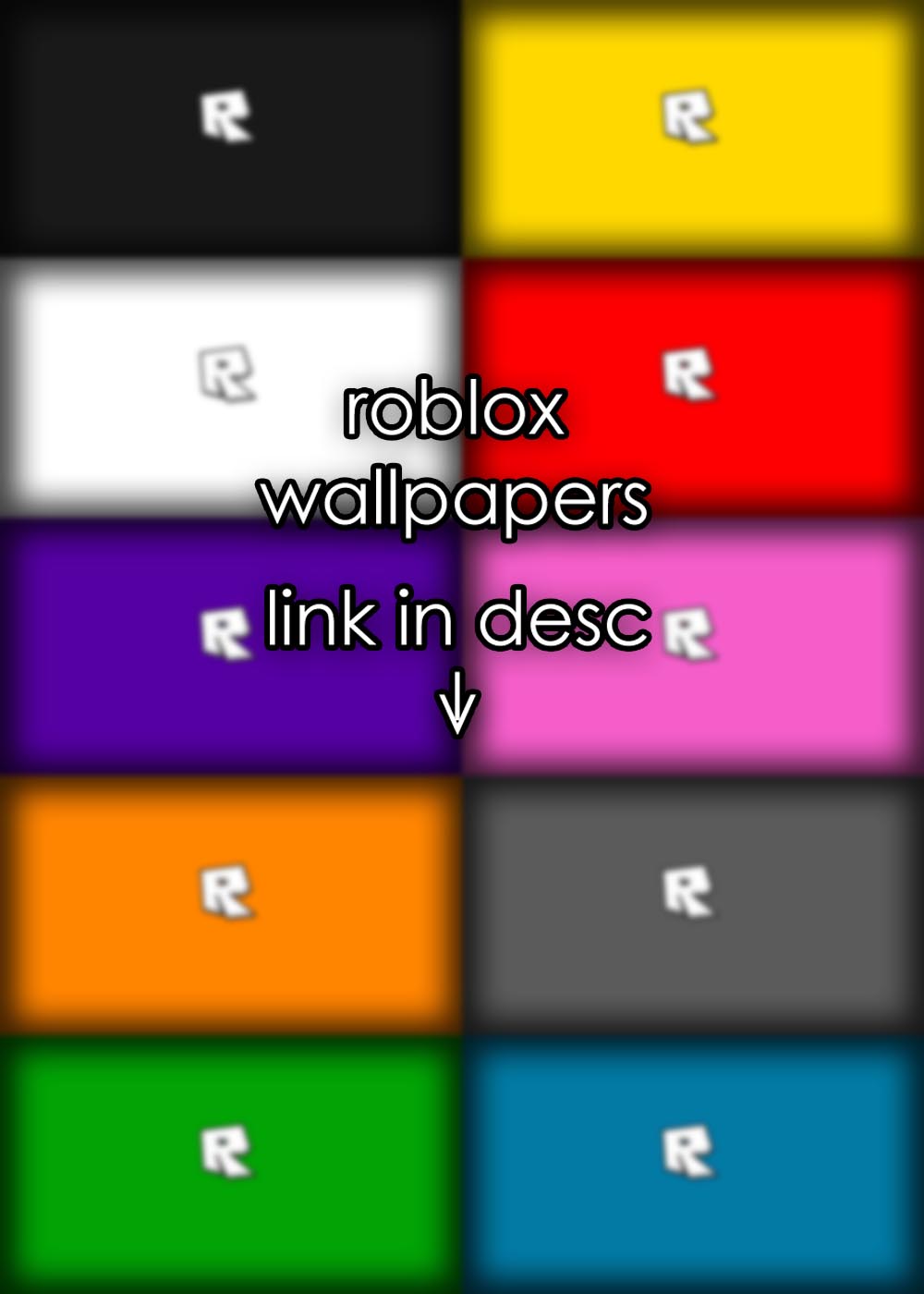 ROBLOX DESKTOP WALLPAPERS [--READ DESC--] by chickentikkakorma on DeviantArt