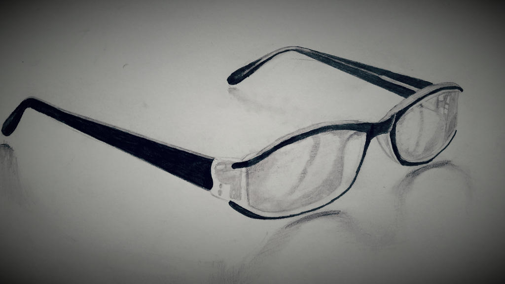 Glasses Pencil Drawing By Dubz002 On Deviantart