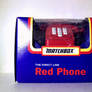 Matchbox Red Phone Smaller Boxed