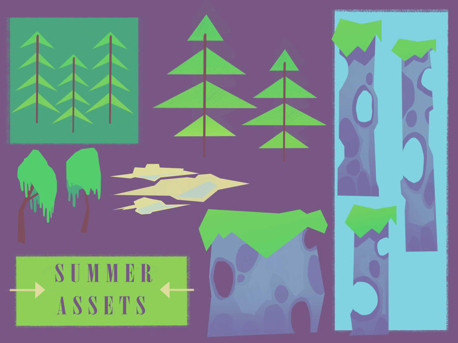 Mobile Assets Examples mobile game assets by Mocksee on DeviantArt