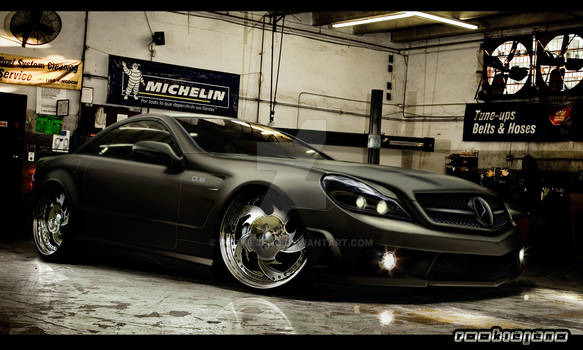 Mercedes-Benz Sl65 matte