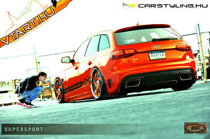 Audi A4 avant tuning show car